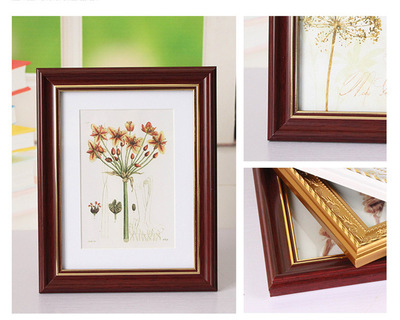 6寸相框?qū)嵞練W式擺臺創(chuàng)意照片墻掛墻佳能富士米家打印機(jī)相片外框